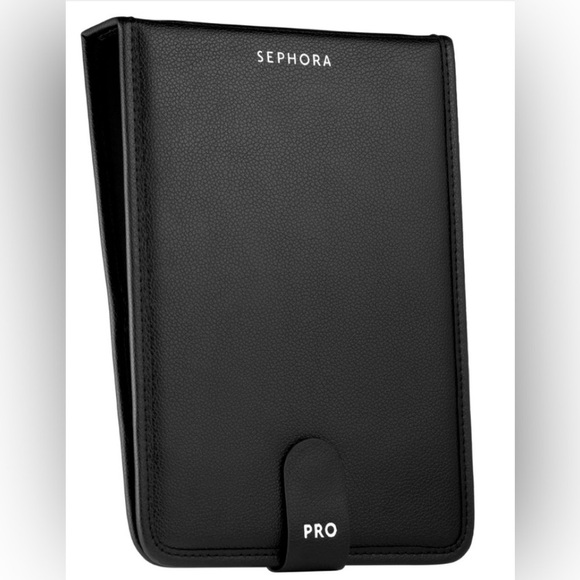 Sephora Other - Sephora Leather Cosmetic Brush Storage Travel Case NEW